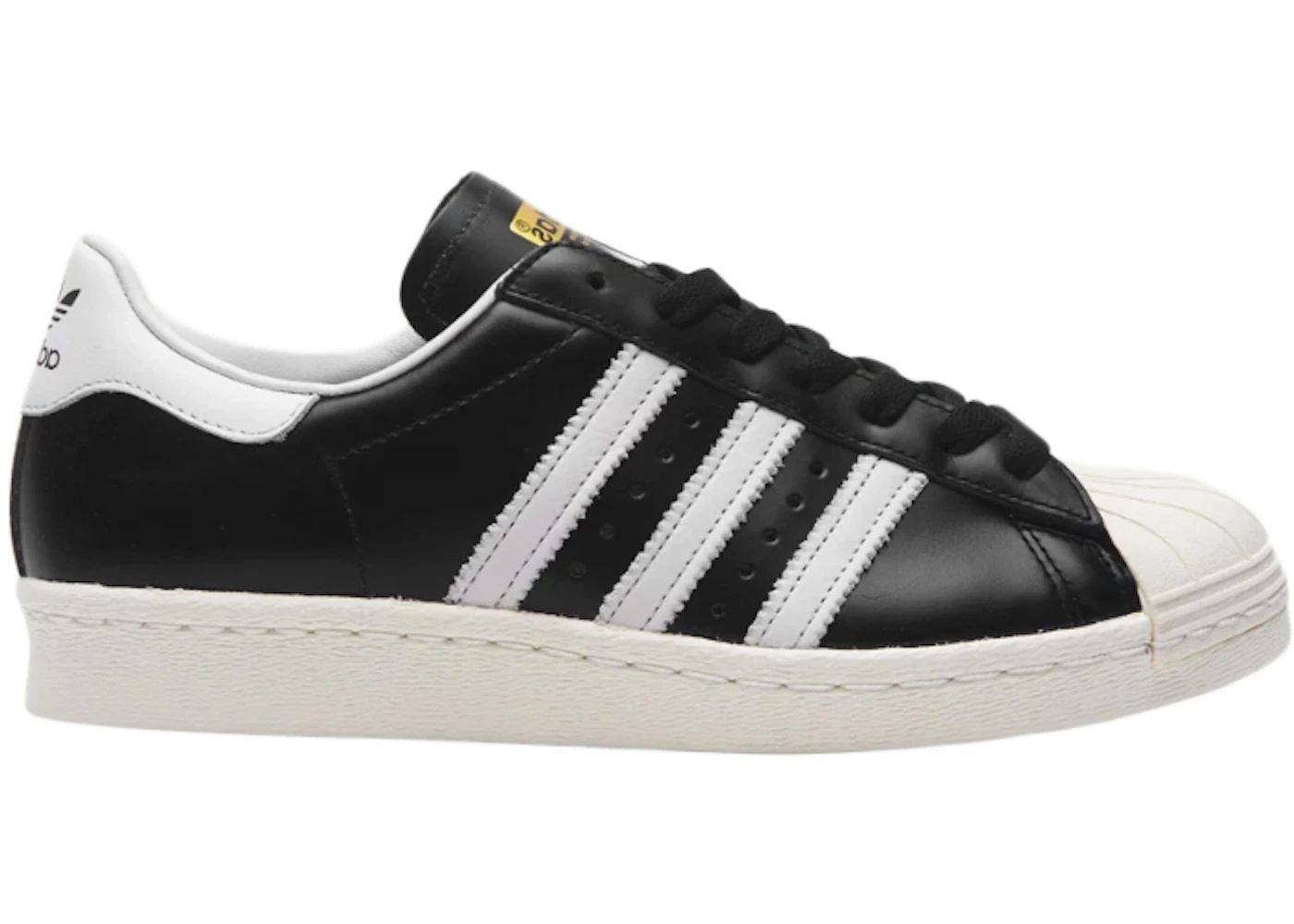 adidas Superstar 80s DLX Black Vintage White - 1