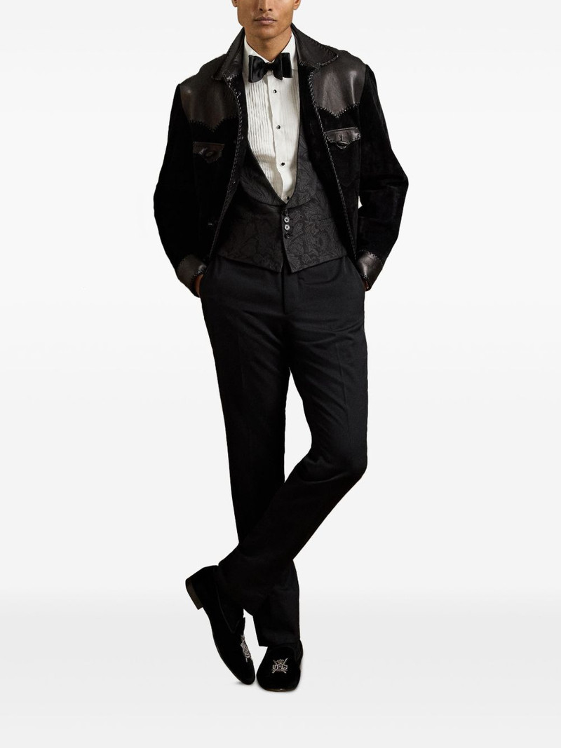 Ralph Lauren paisley-jacquard waistcoat outlook