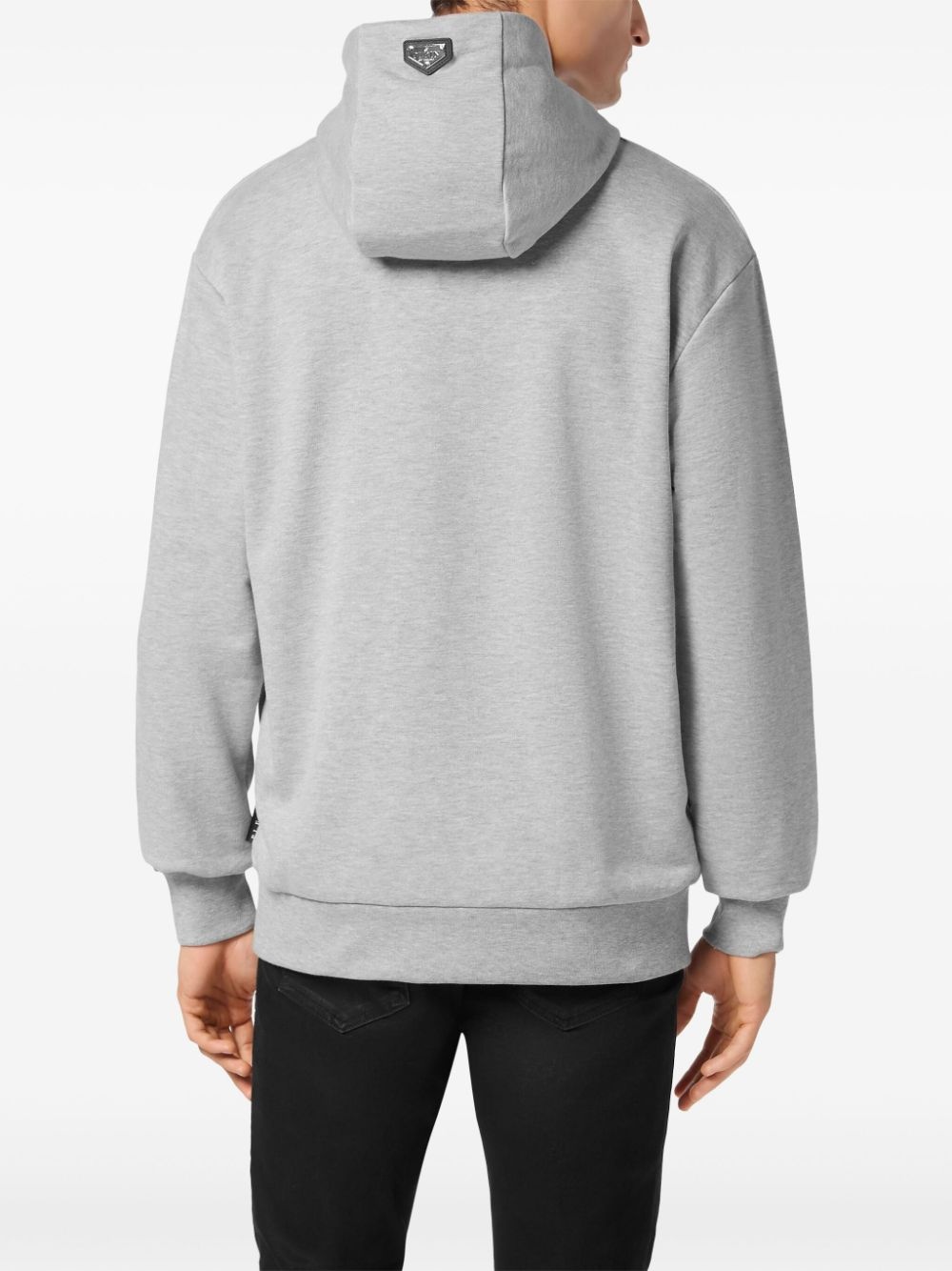logo-print hoodie - 4