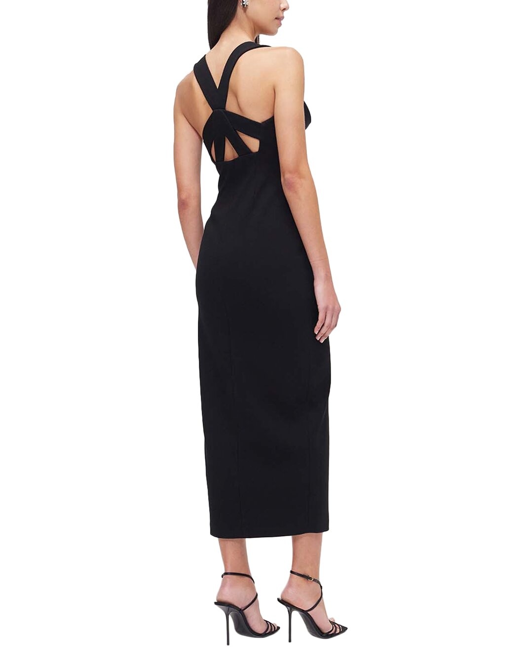Rachel Gilbert Alaric Wool & Silk-Blend Midi Dress - 2
