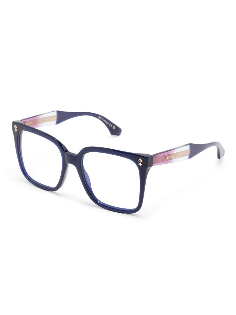 square-frame glasses - 2