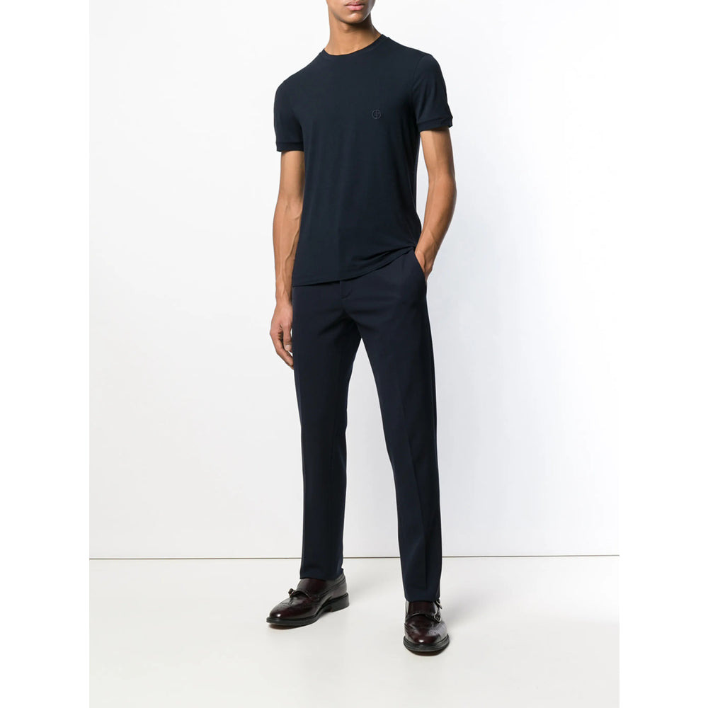 Giorgio Armani Blue T-Shirts & Vests - T-Shirts Men - 2