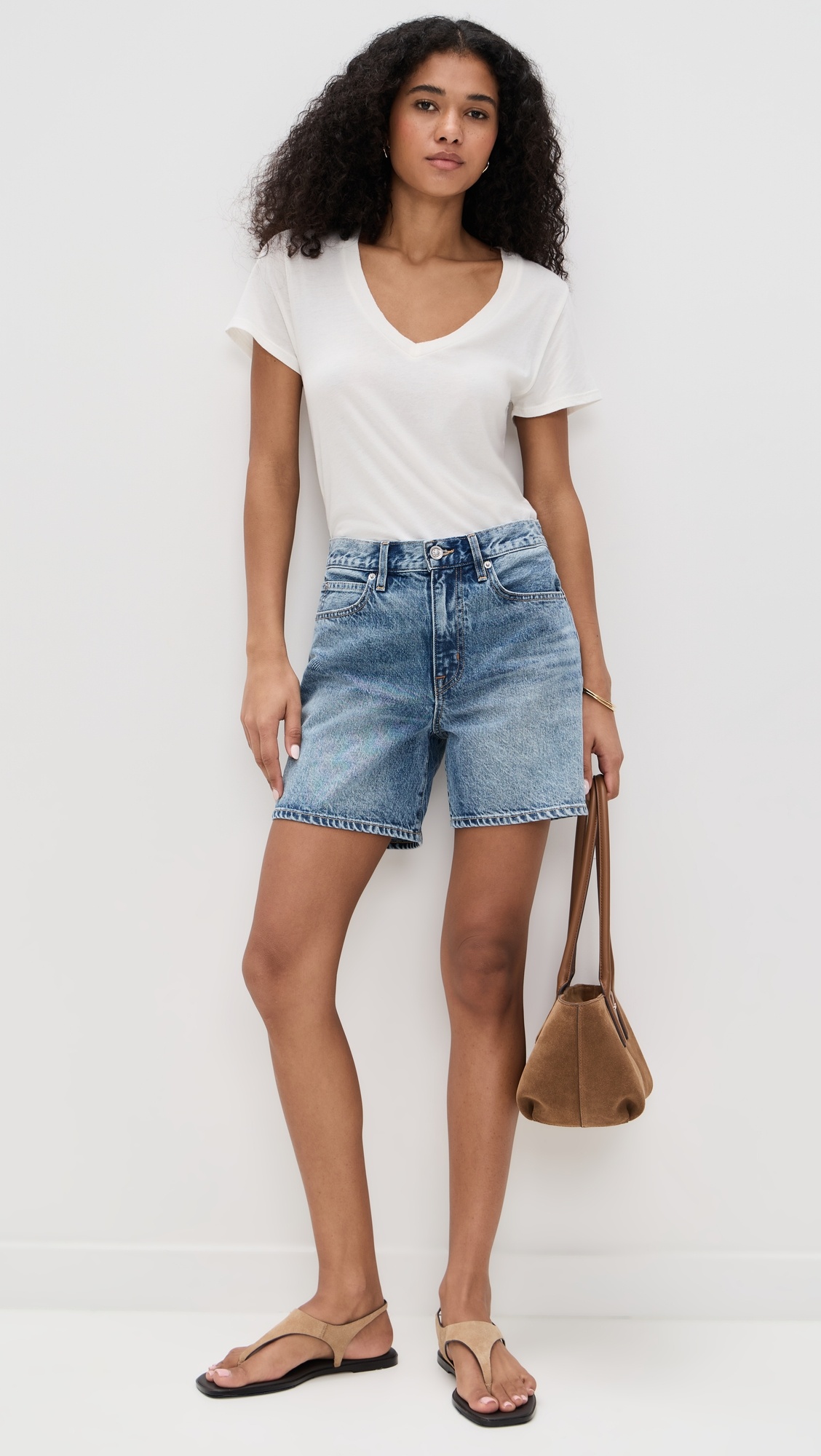 V Neck T-Shirt - 4