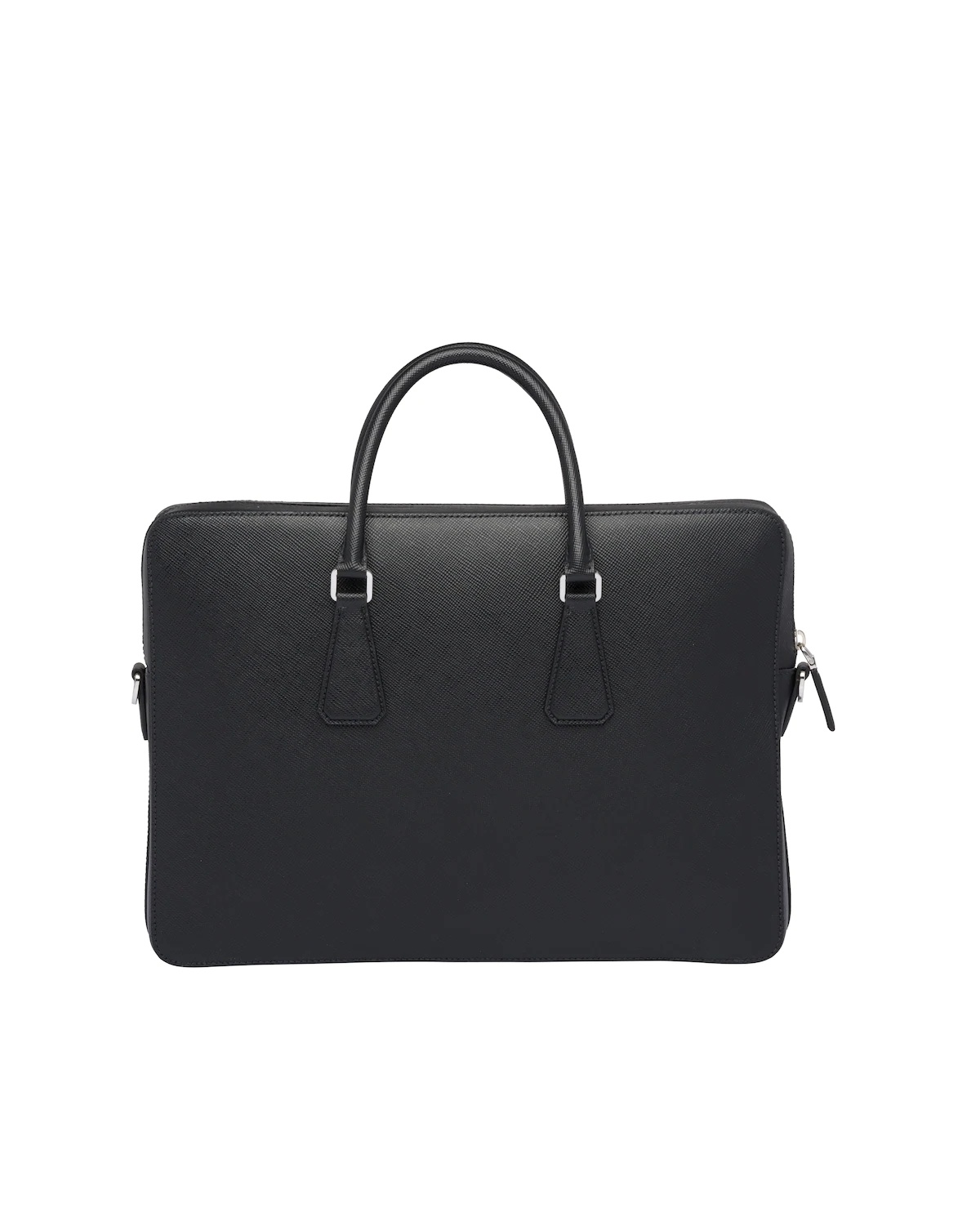 Saffiano Leather Briefcase - 4