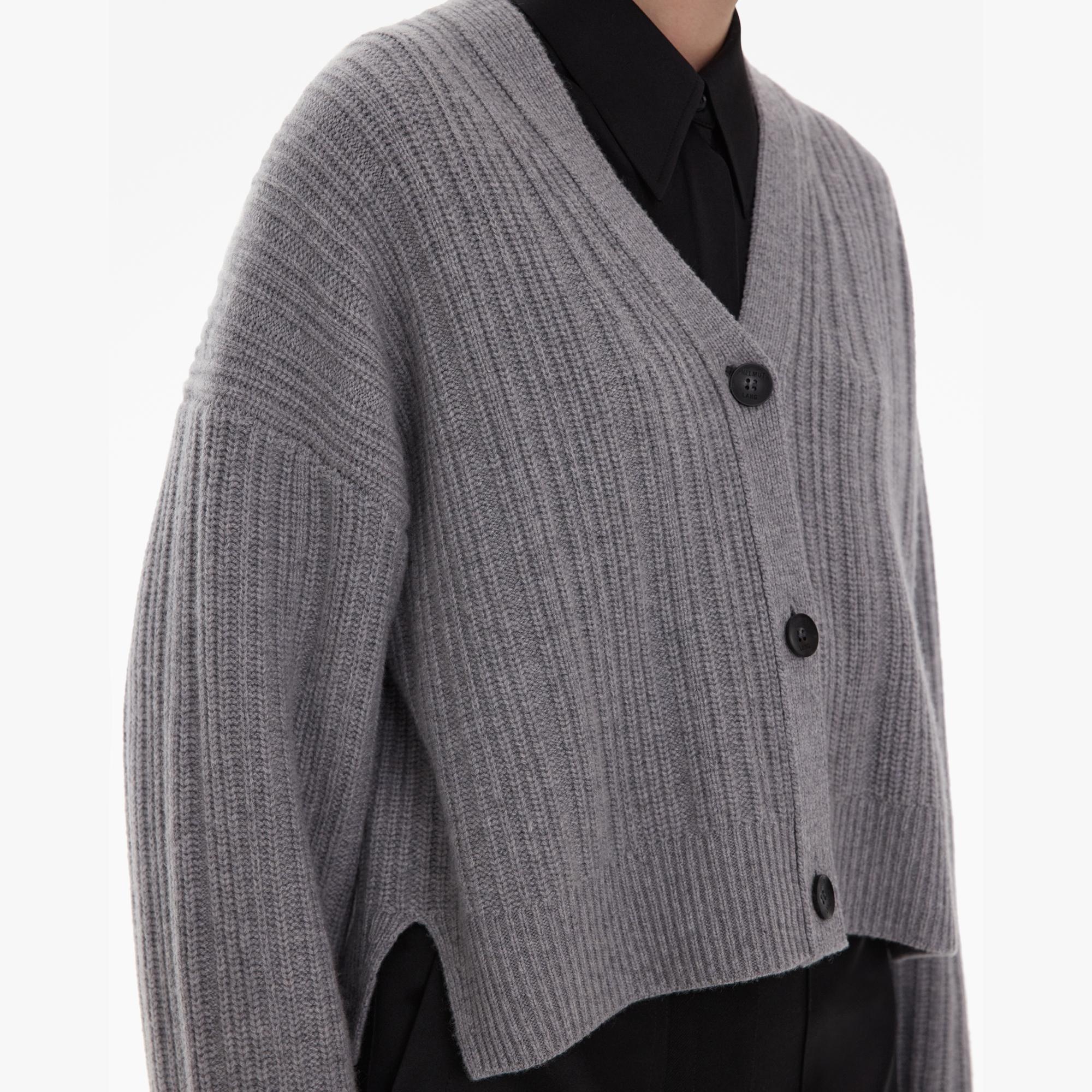 MERINO WOOL CARDIGAN - 6