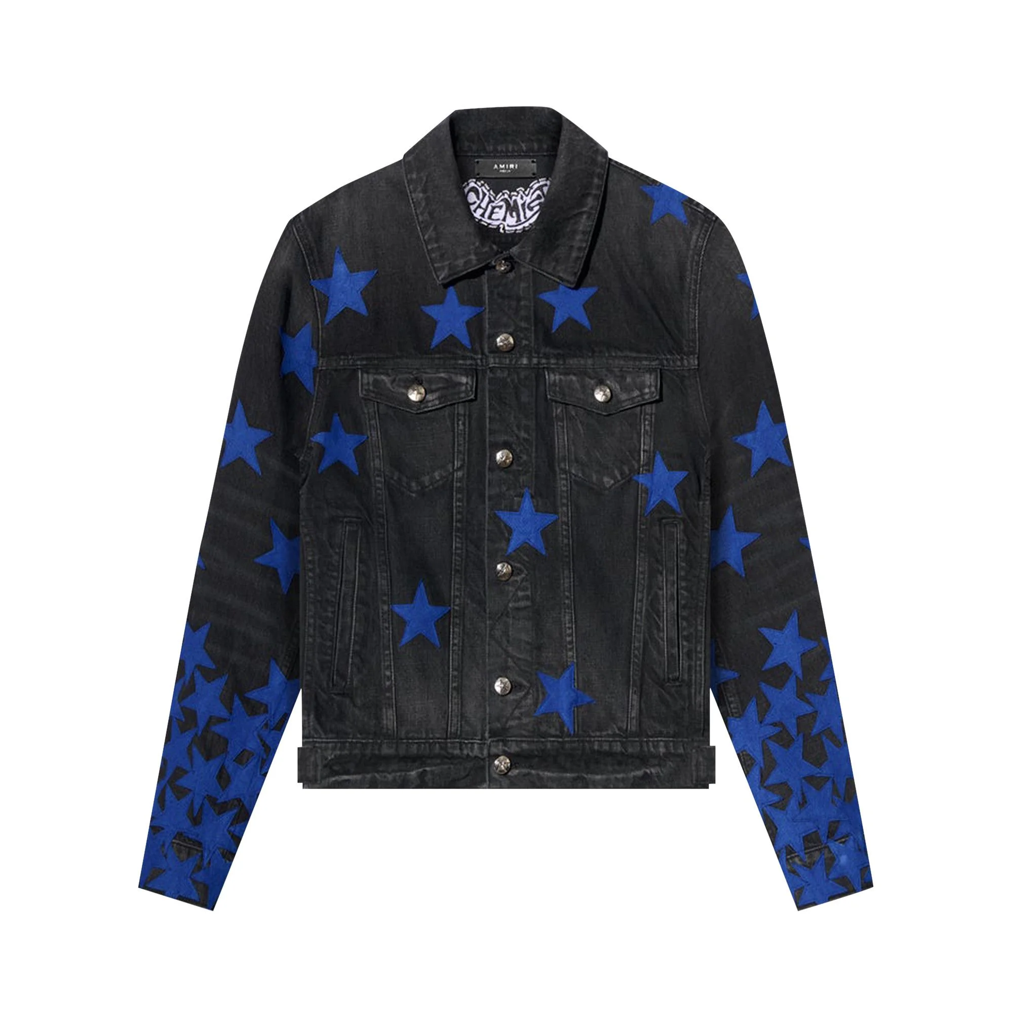 Amiri Chemist Star Trucker 'Aged Black' - 1