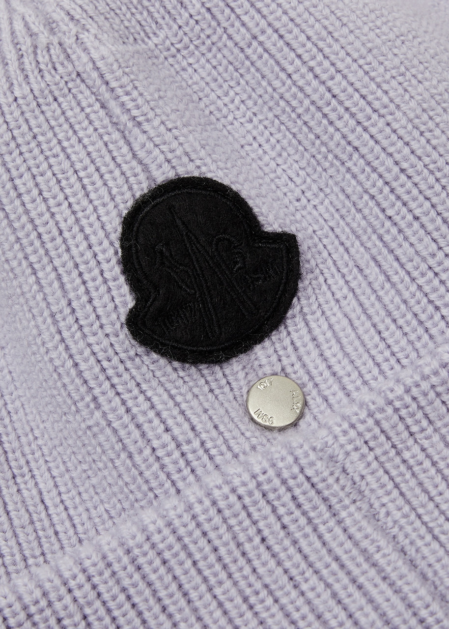 6 Moncler 1017 ribbed wool beanie - 2