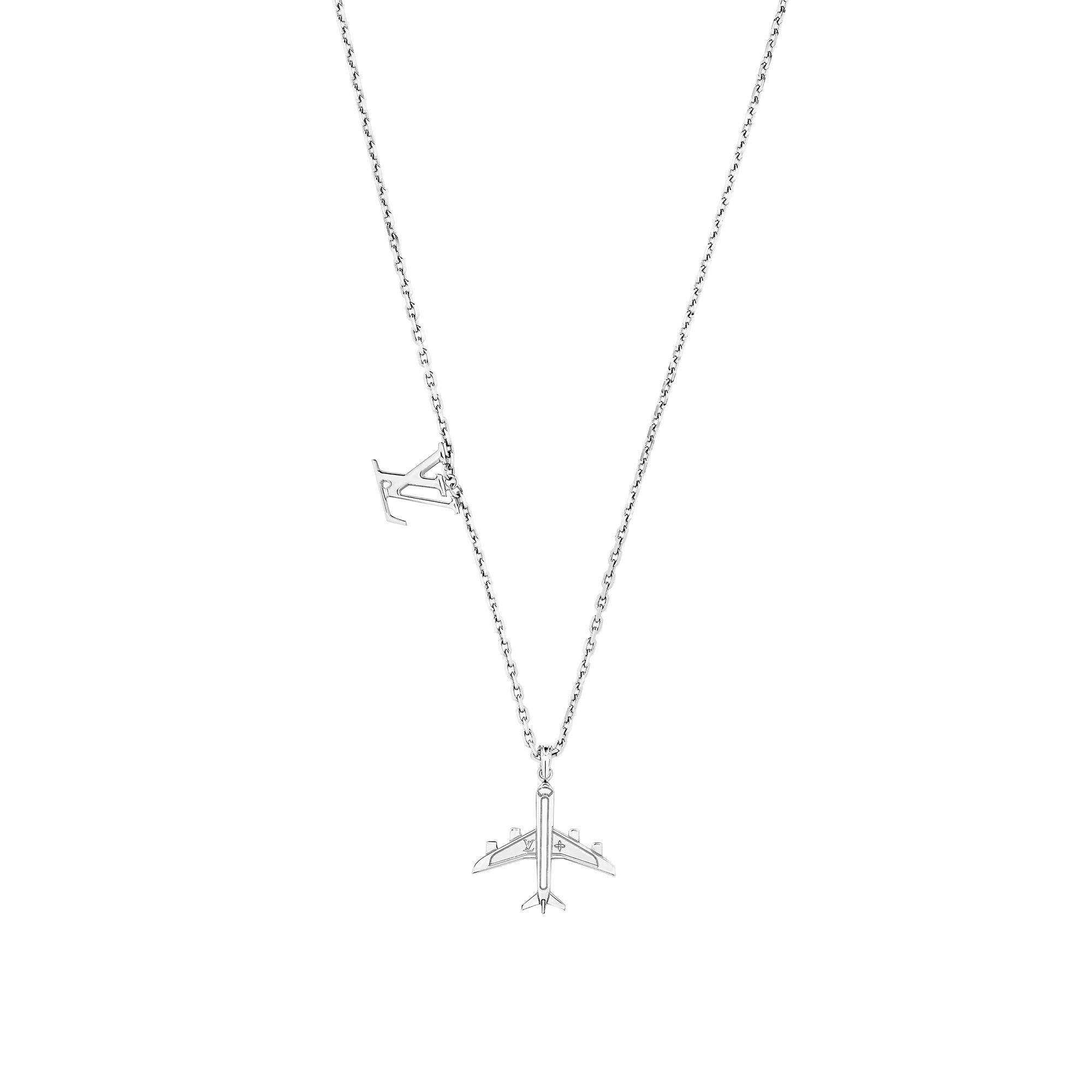 LV Plane Necklace - 1