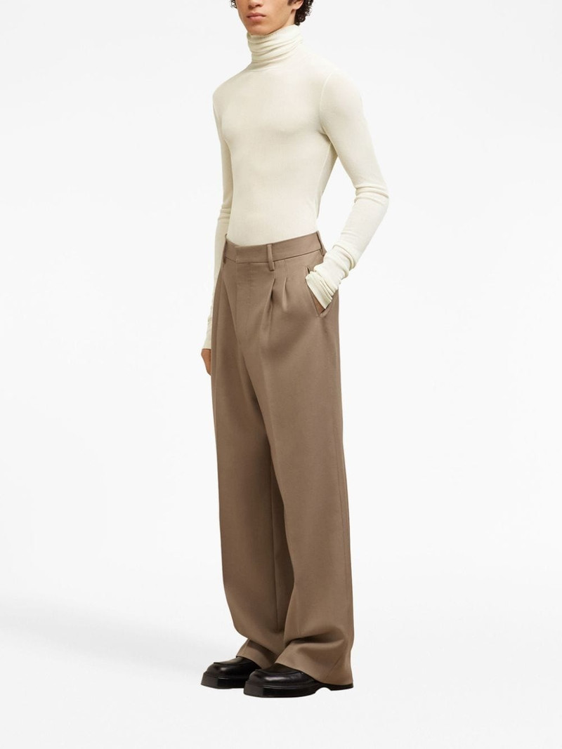 ribbed roll-neck top 3