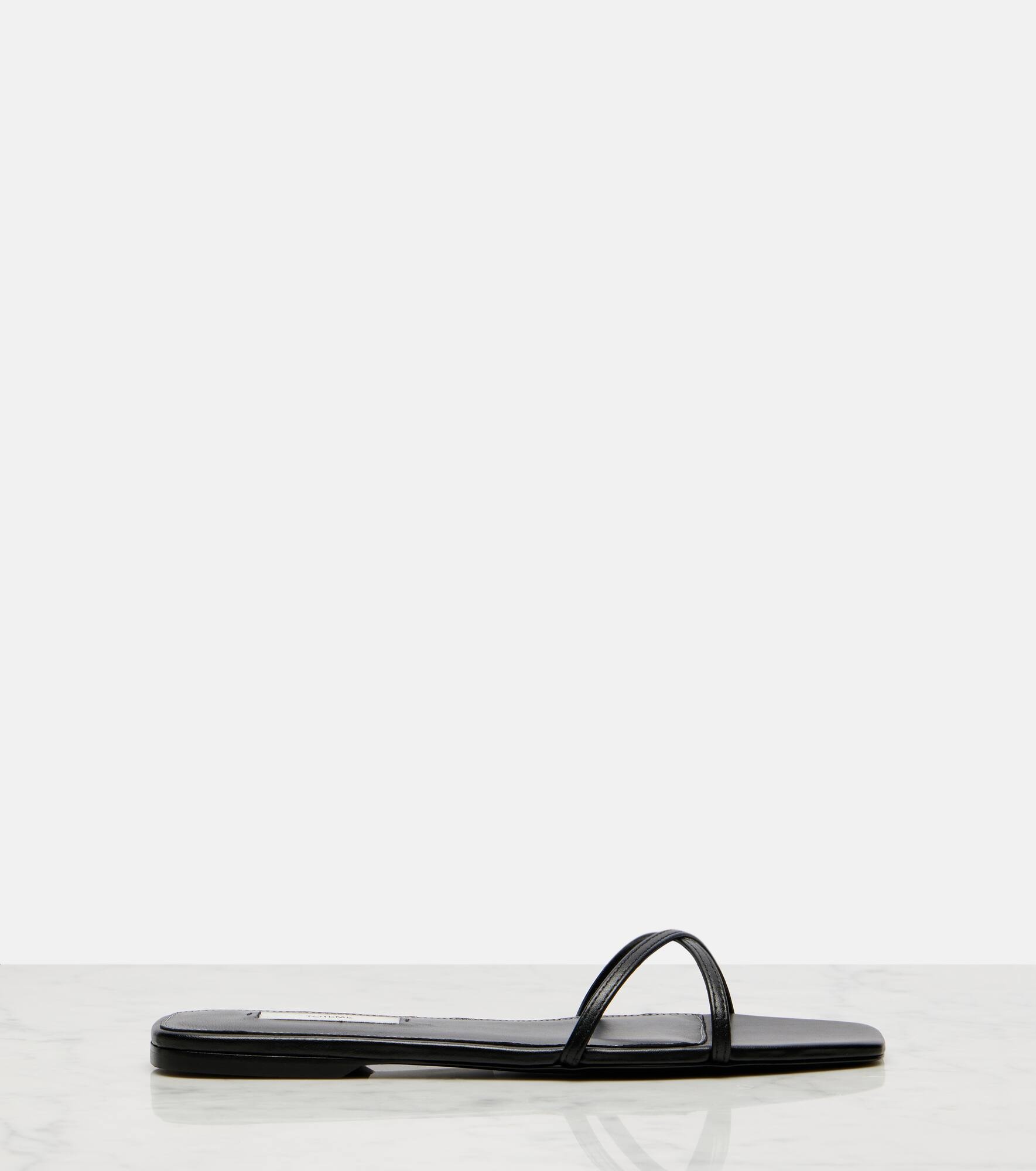 Leather slides - 4