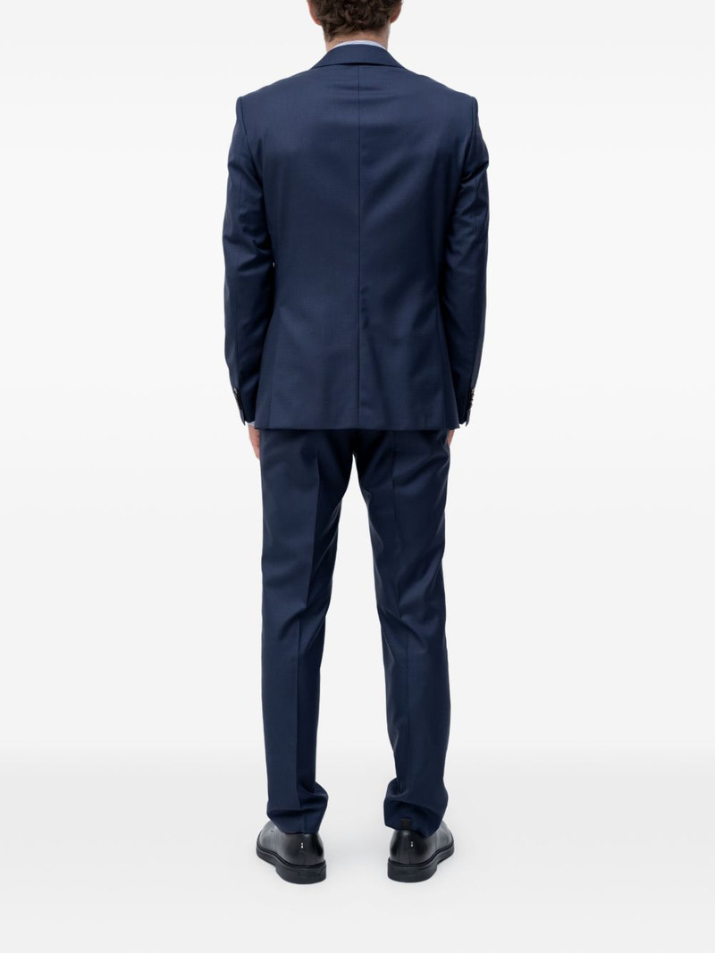 BOSS textured suit outlook