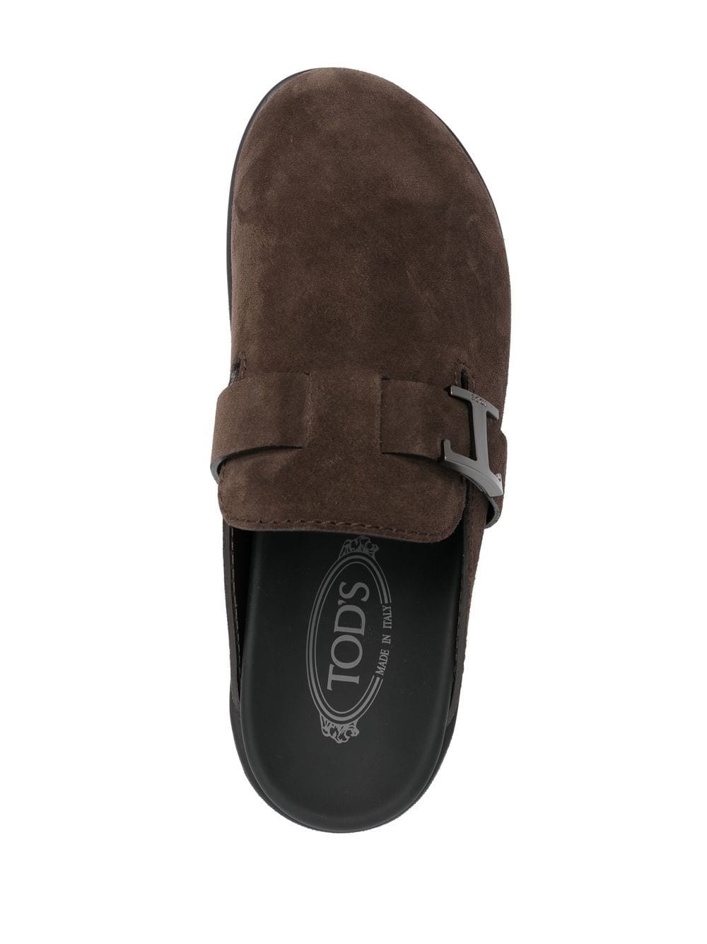 T Timeless suede slides - 4