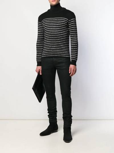 SAINT LAURENT horizontal-stripe jumper outlook