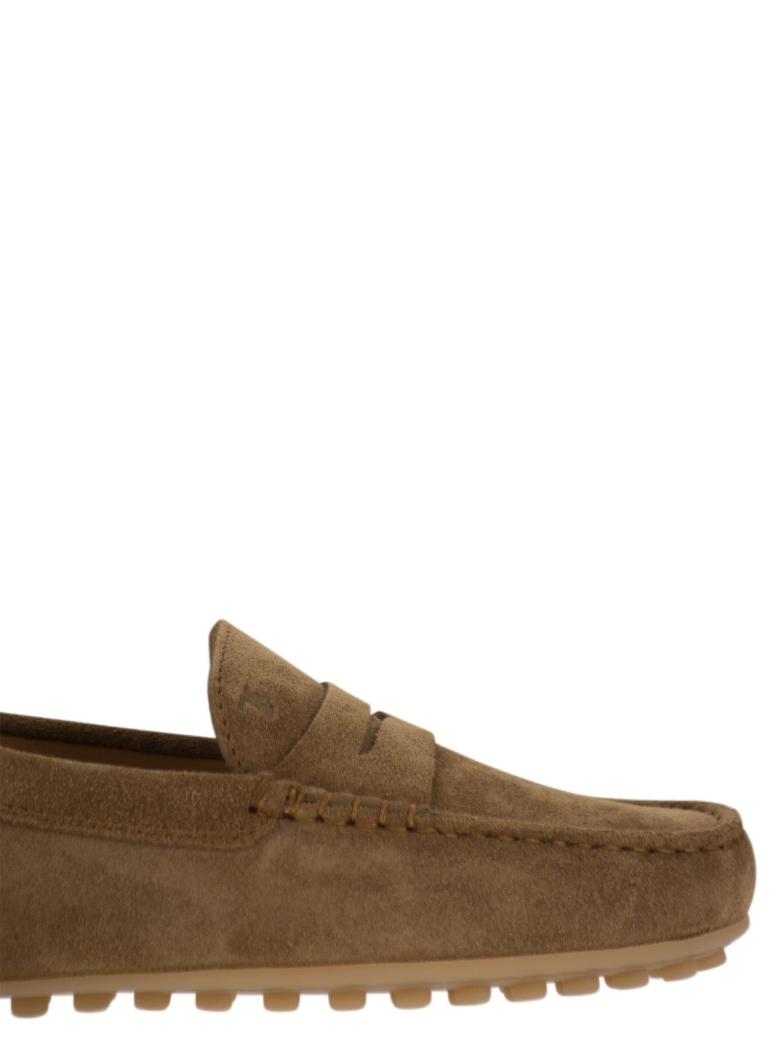 Tod's Women City Gommino Suede Loafer - 6