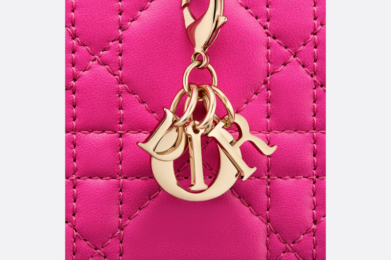 Small Lady Dior Voyageur Coin Purse 5