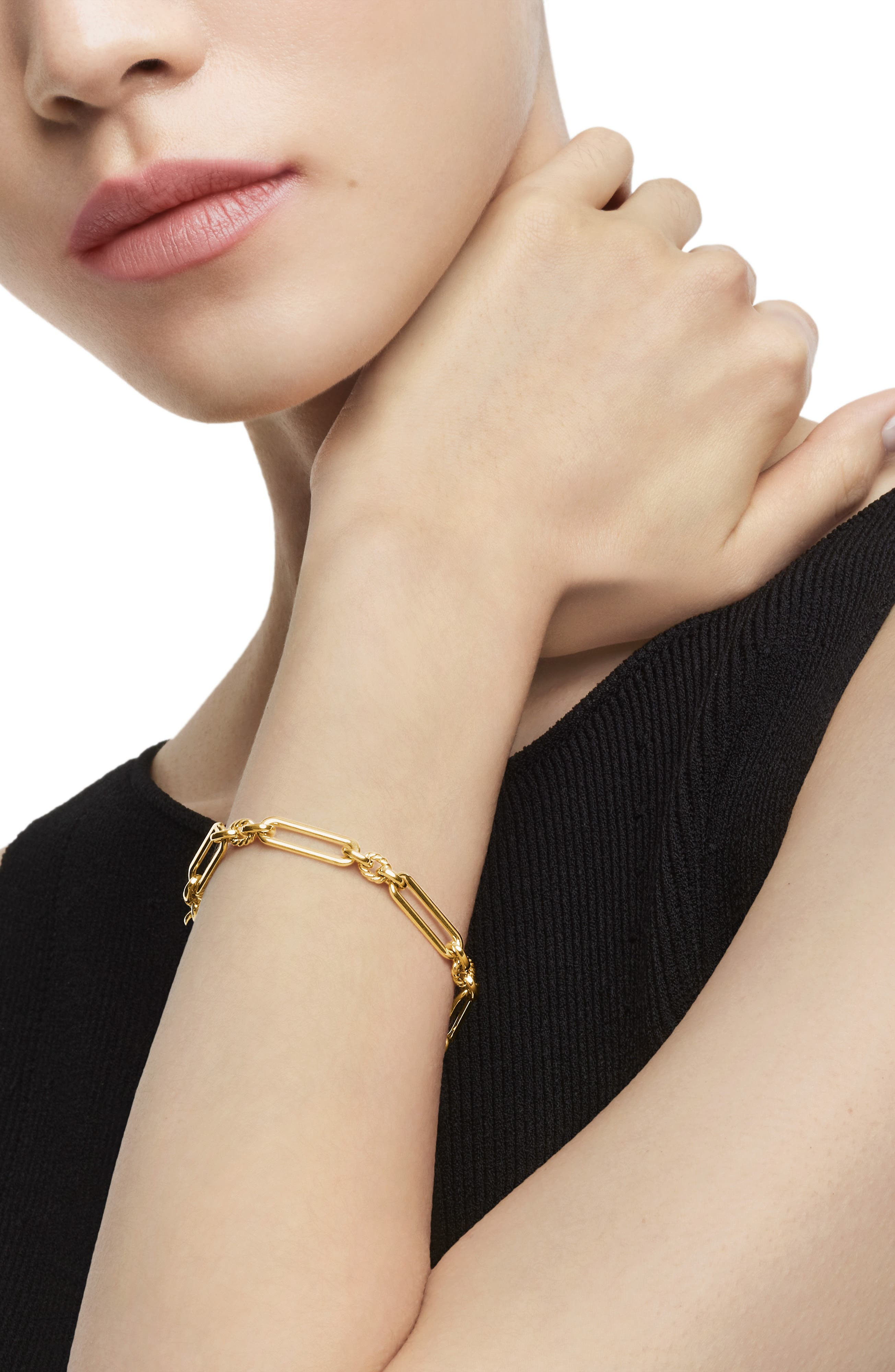 David Yurman Lexington Chain Bracelet in 18K Yellow Gold at Nordstrom - 2