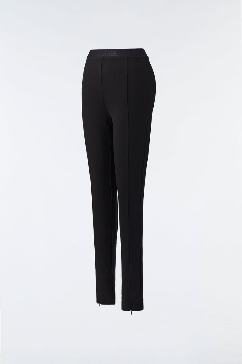 JANINE Double-knit jersey leggings 1