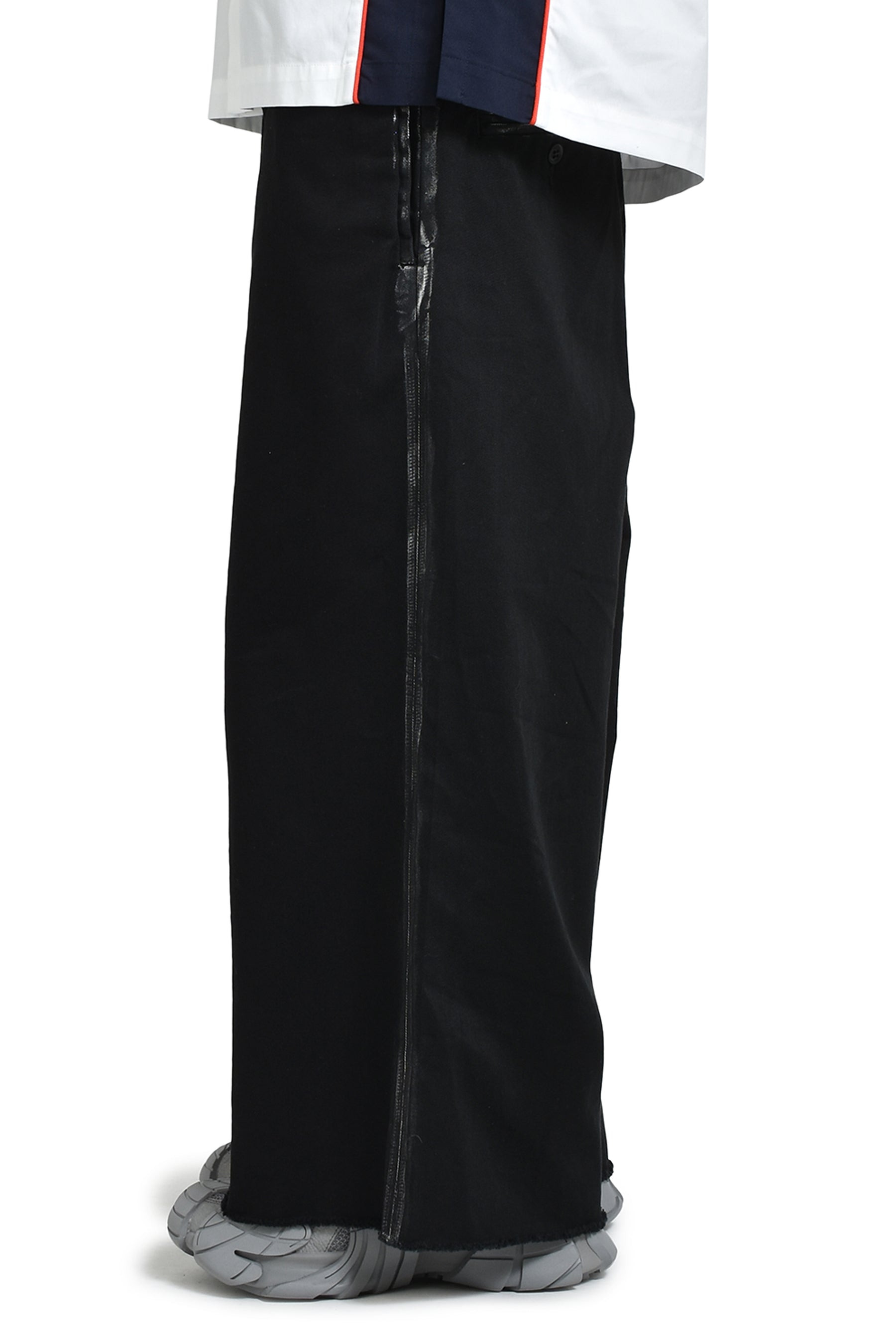 FOIL WORKER PANTS / BLK - 3