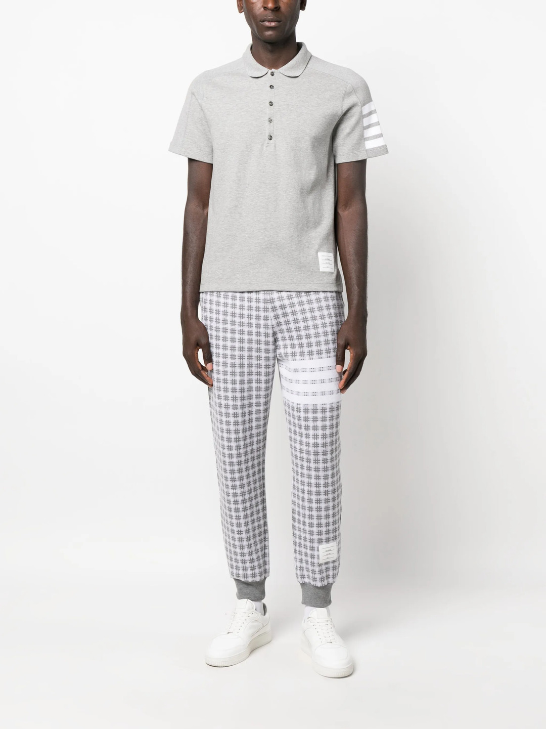 Cotton 4-Bar Short Sleeve Polo - 2