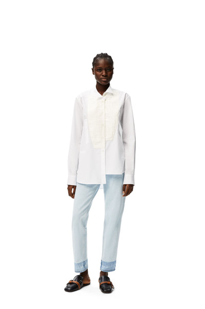 Loewe Asymmetric shirt in cotton outlook