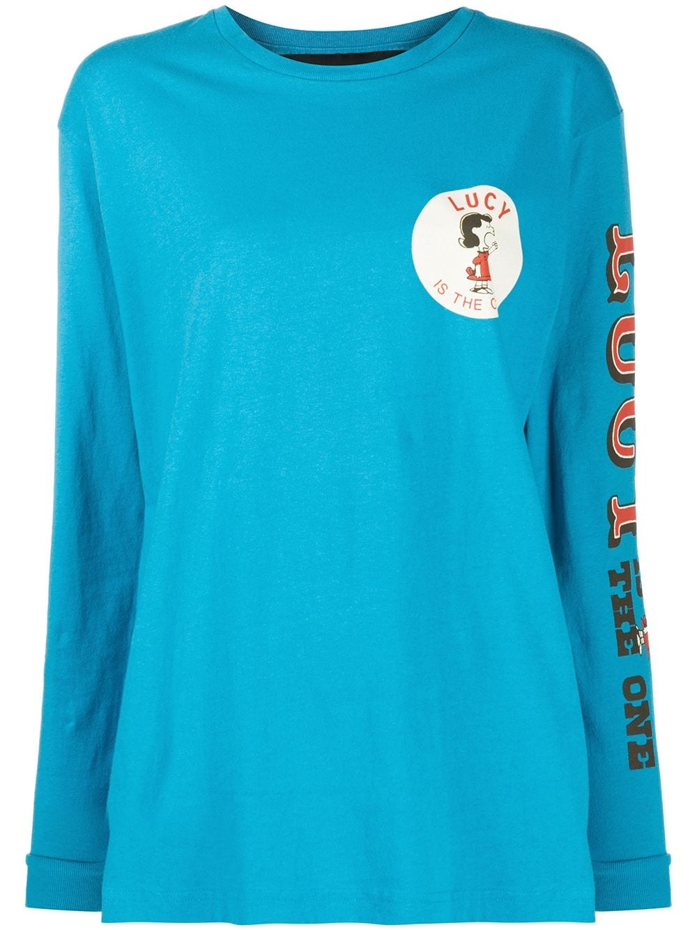 x Peanuts Lucy long-sleeved top - 1