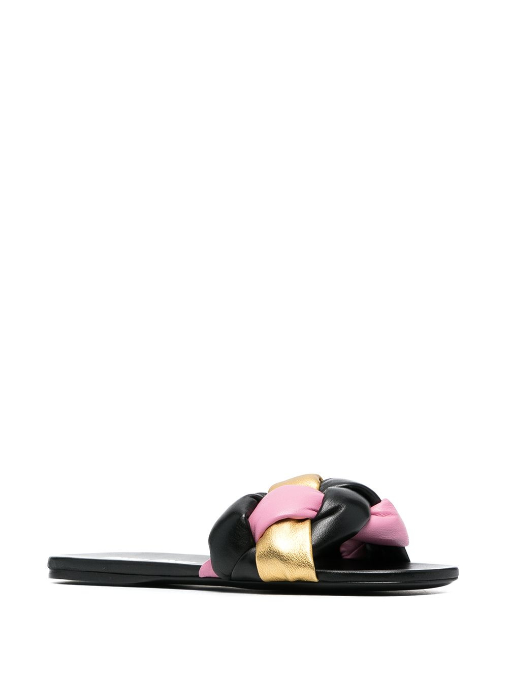 woven flat sandals - 2