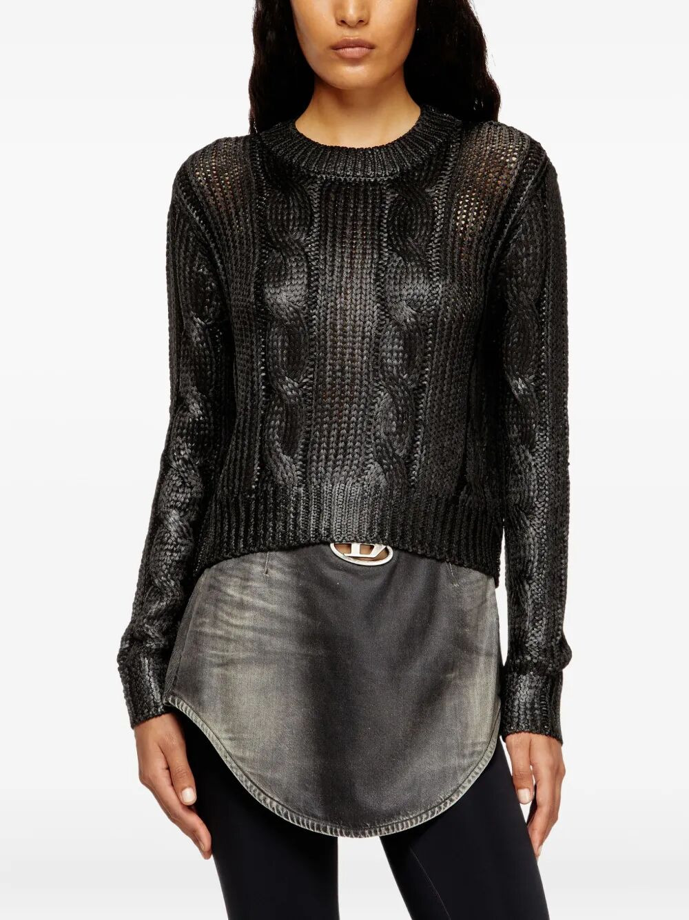 Diesel Women "Miccha" Round Neck Sweater - 4