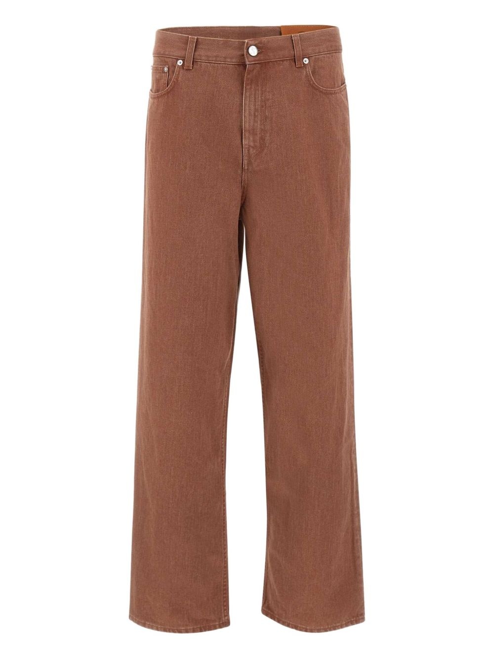 logo-patch jeans - 1
