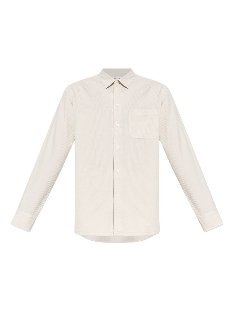 textured chest-pocket shirt 1