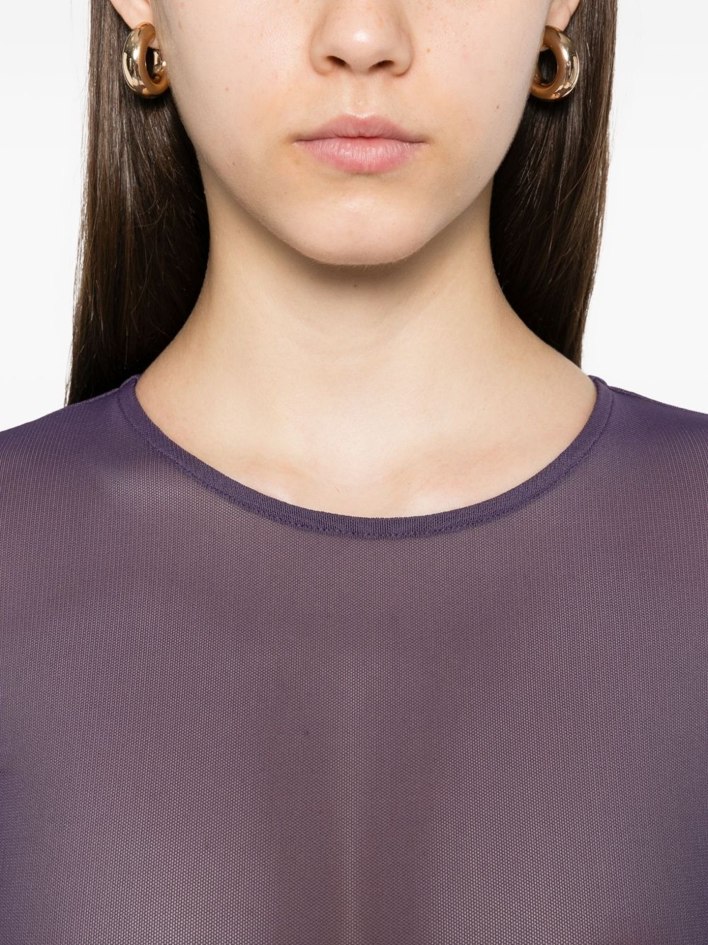 sheer mesh bodysuit - 5