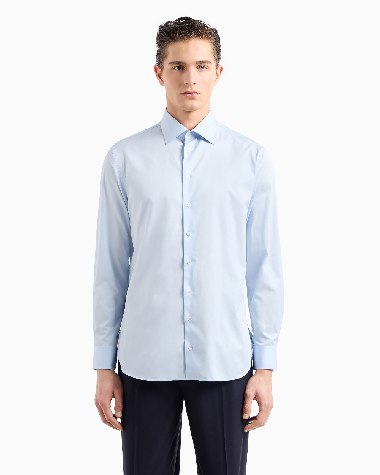 Regular-fit luxury cotton shirt - 4