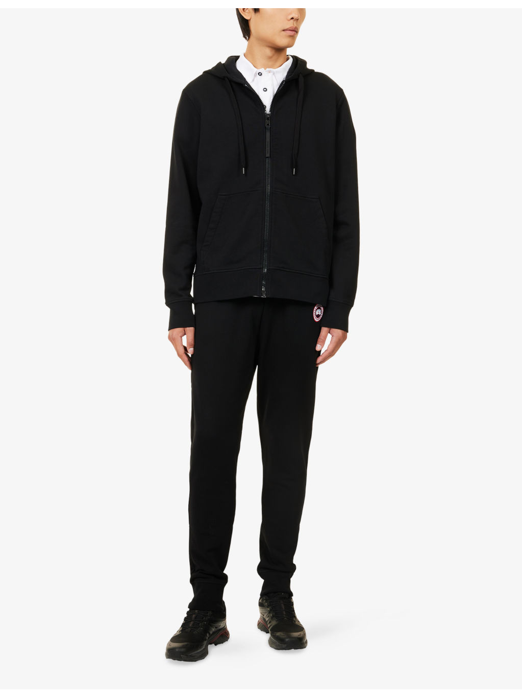 Huron Zipped Cotton-Jersey Hoody - 2