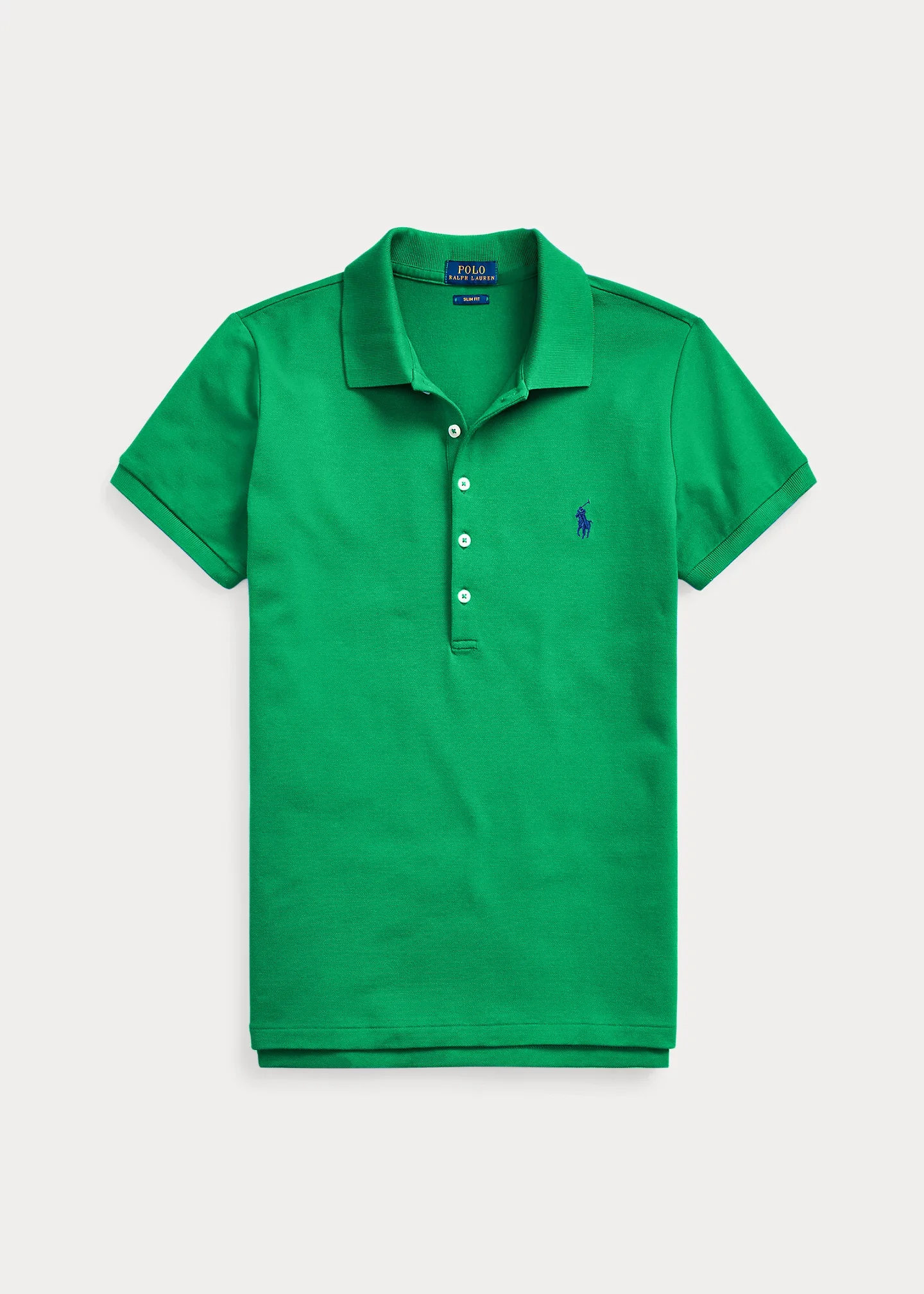 Slim Fit Stretch Polo Shirt - 1