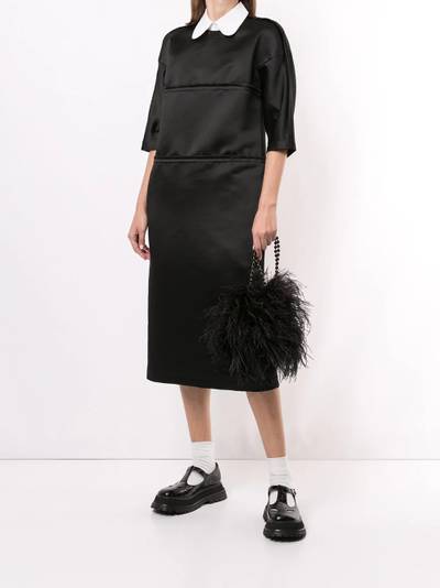 Comme des Garçons Comme des Garçons satin structured dress outlook