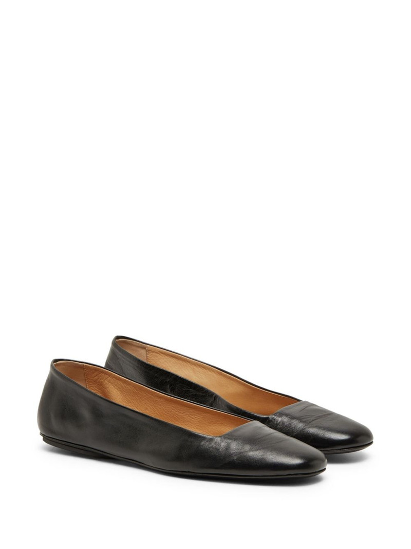 Marsèll leather ballet flats outlook