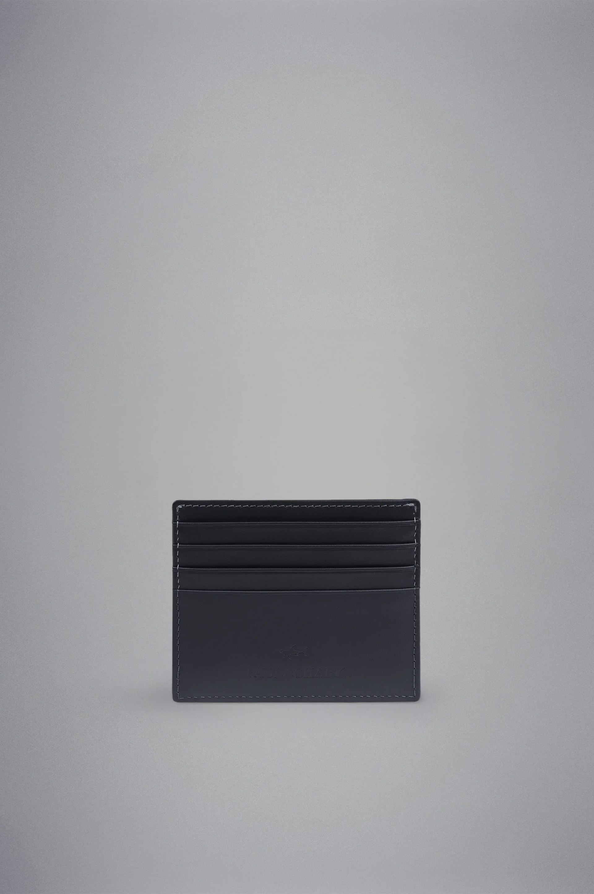 FIN-EMBOSSED LEATHER CARDHOLDER - 1