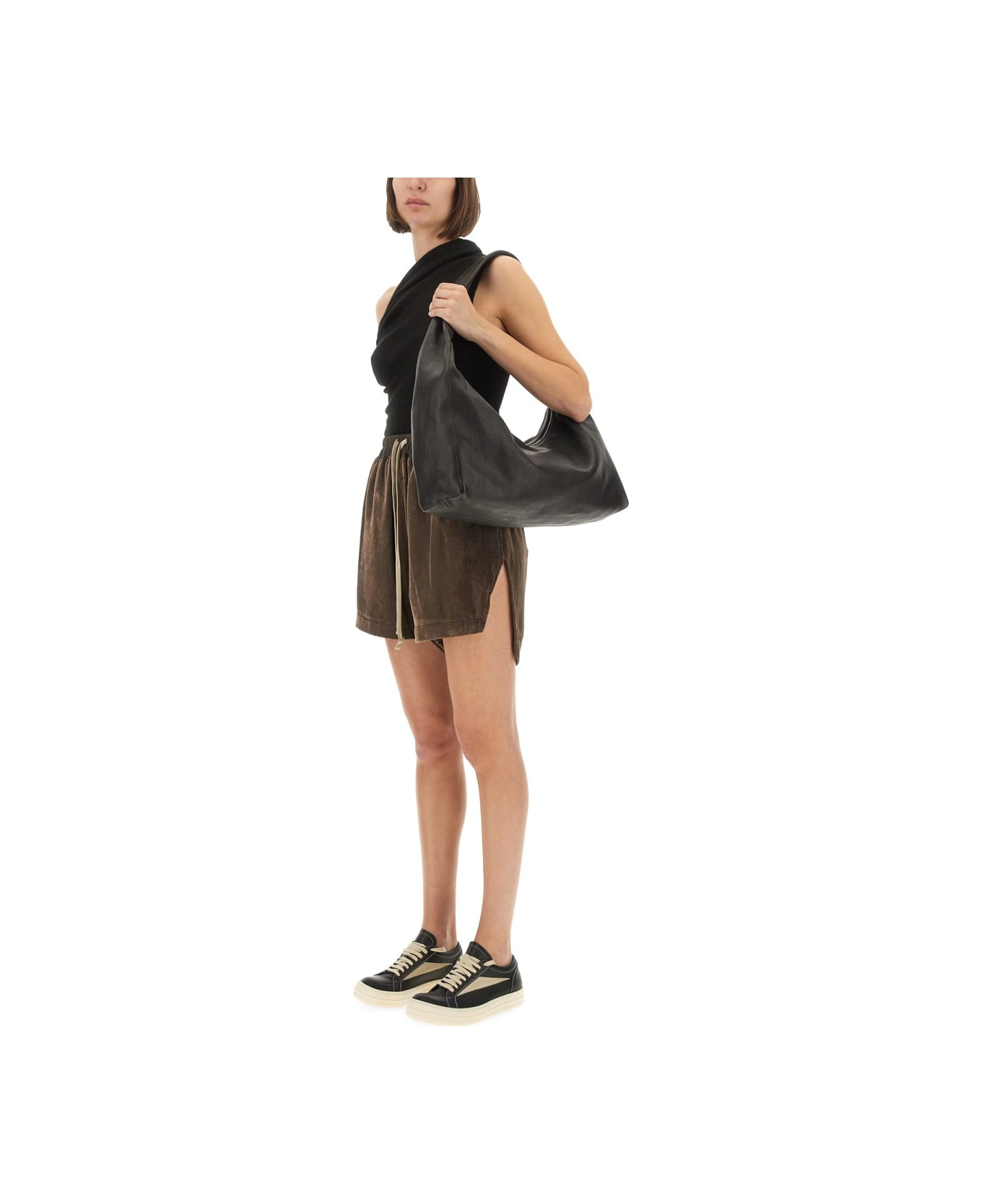 Viscose And Cupro Shorts - 2