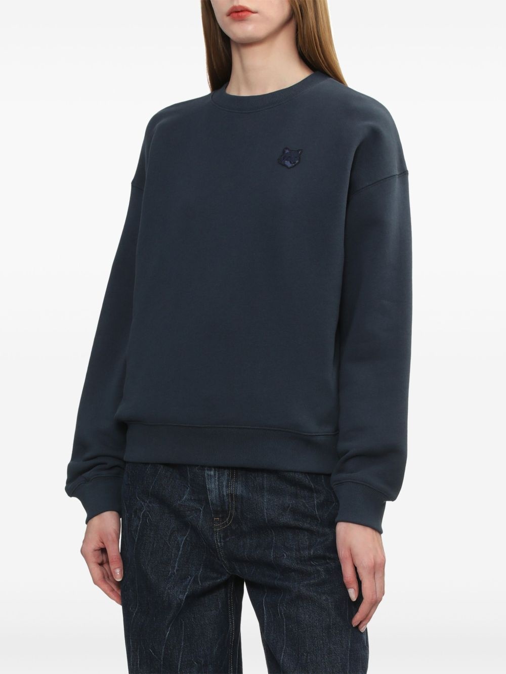Bold Fox Head-patch sweatshirt - 3