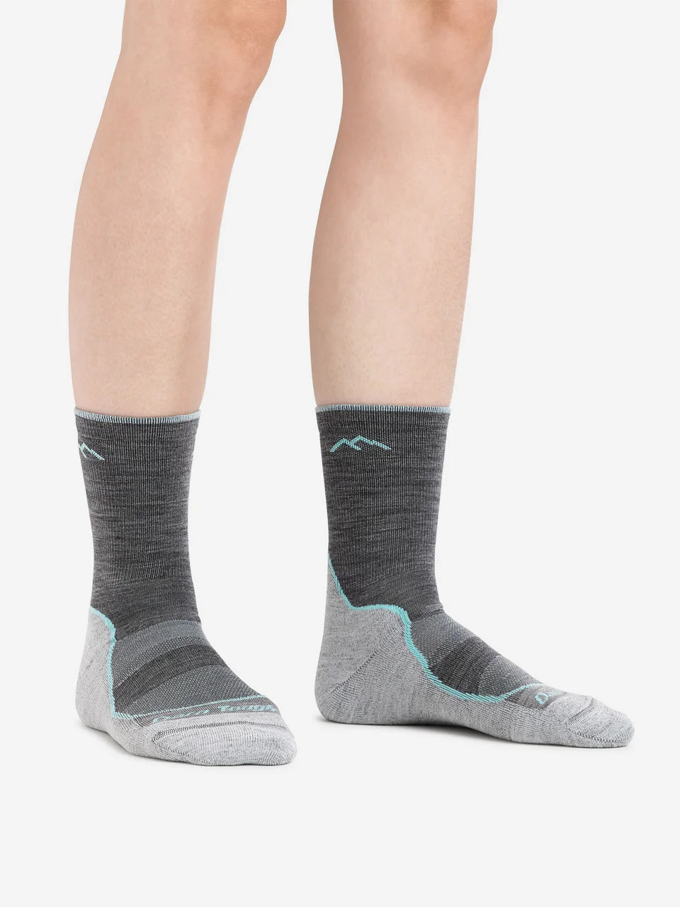 Darn Tough Women's Light Hiker Micro Crew Lightweight Hiking Socks - 1