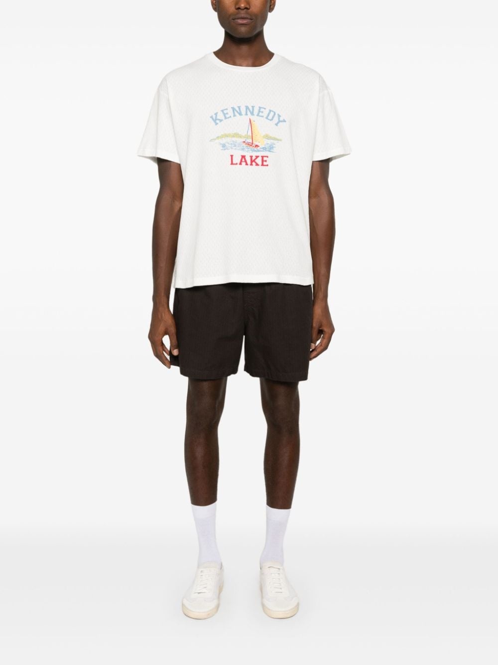 Kennedy Lake-print T-shirt - 2