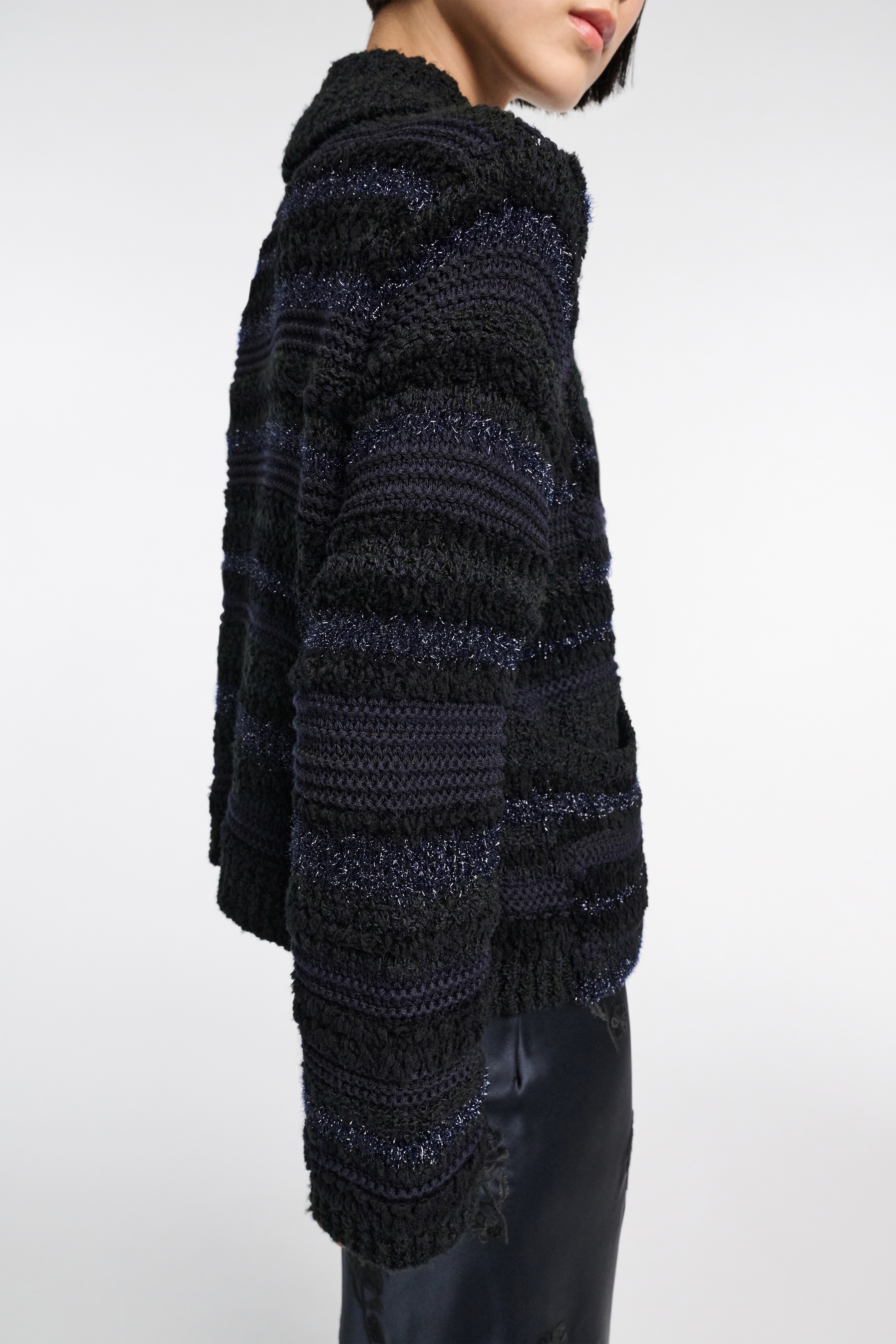 BOLD STRUCTURES cardigan - 5