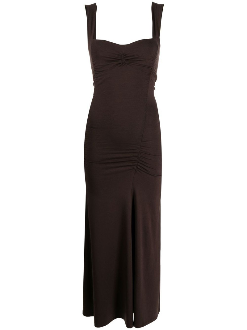 Suvi ruched midi dress 1