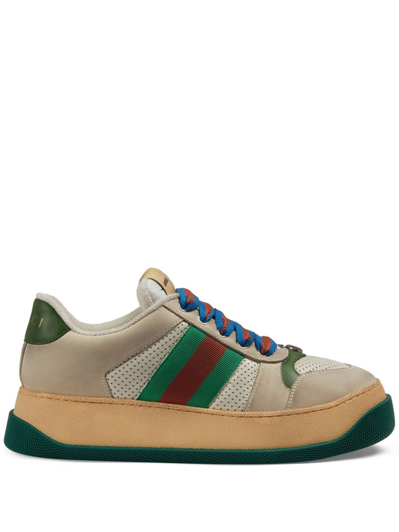 Screener low-top leather sneakers - 1