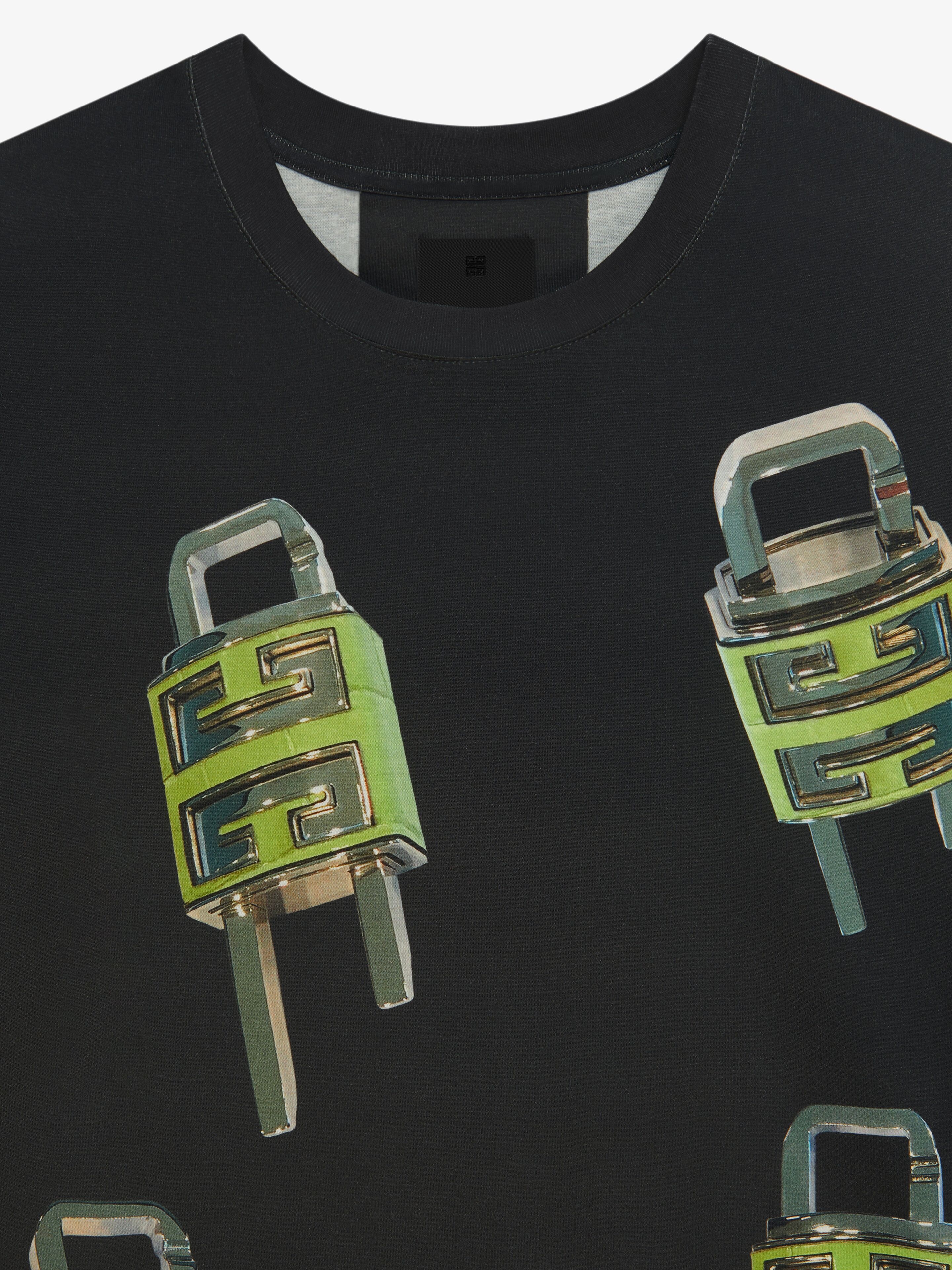 4G LOCK OVERSIZED T-SHIRT IN JERSEY - 5
