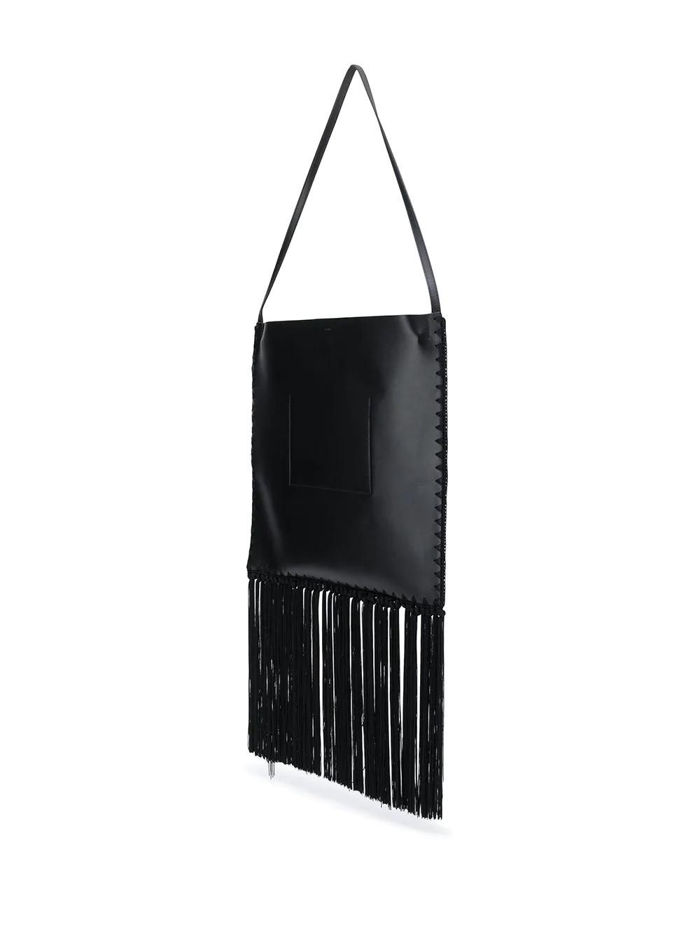 fringe border tote - 3