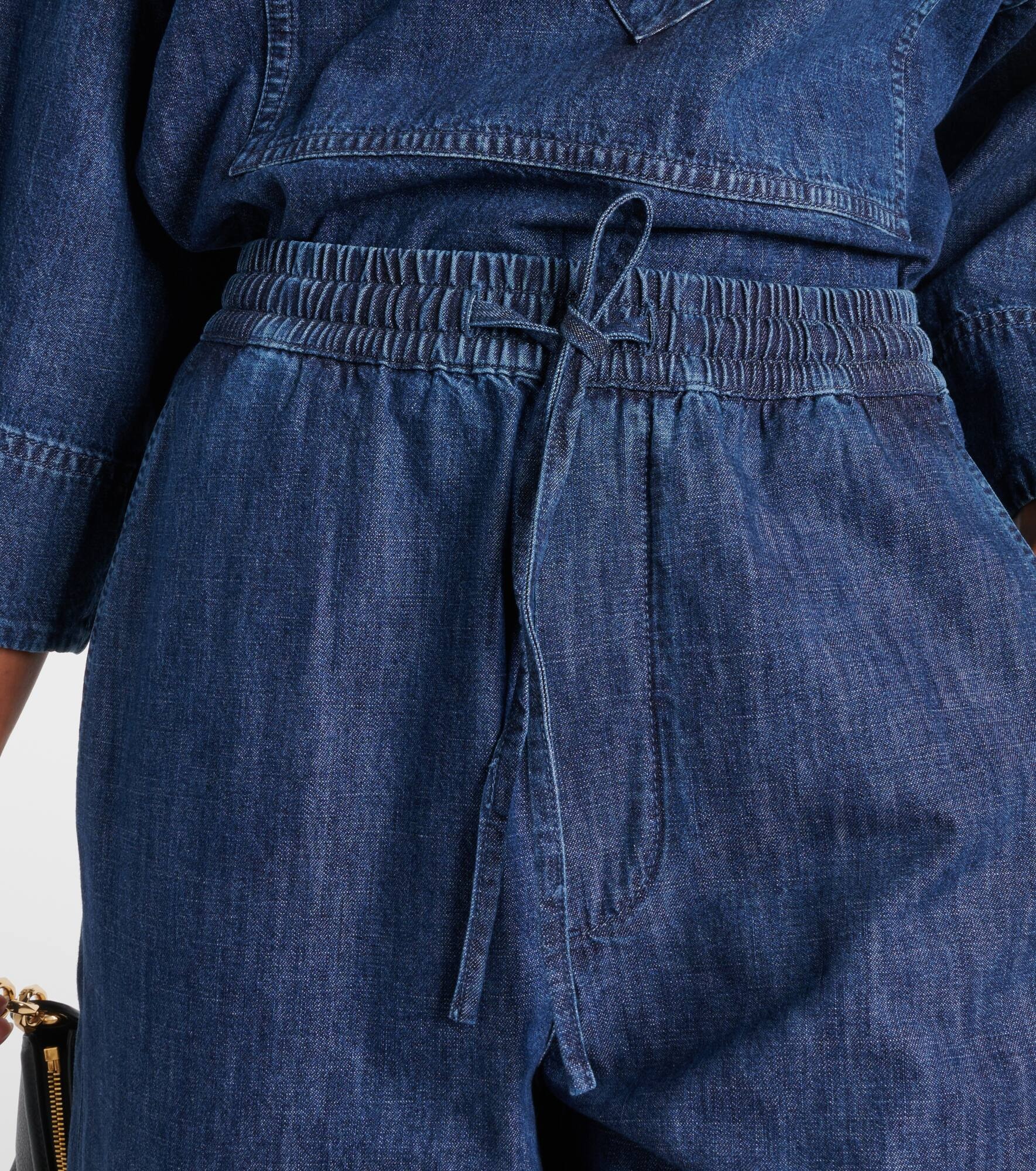 VGold wide-leg cargo jeans - 4