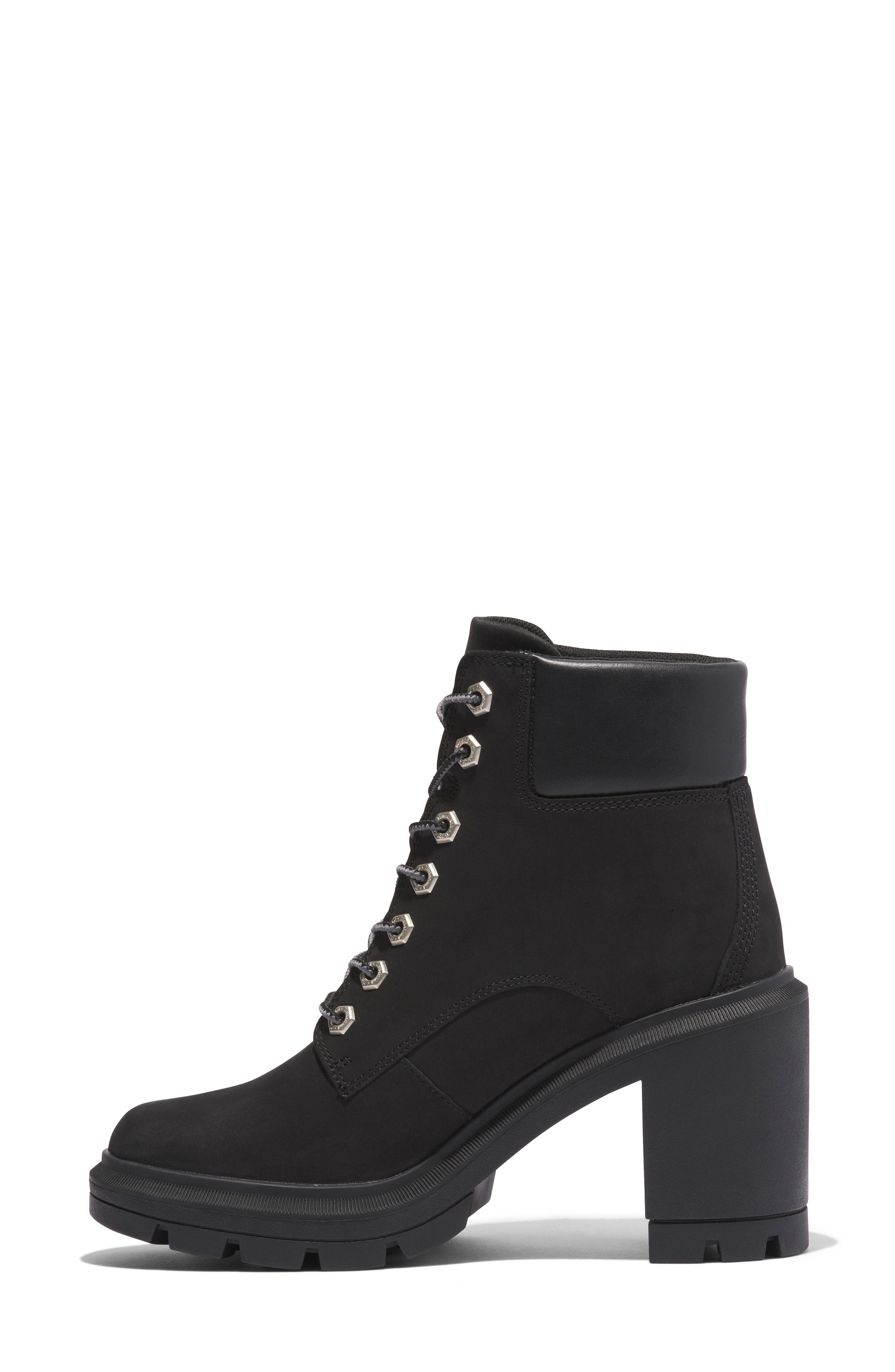 Timberland Allington Heights Water Resistant Boot in Black Nubuck at Nordstrom - 2