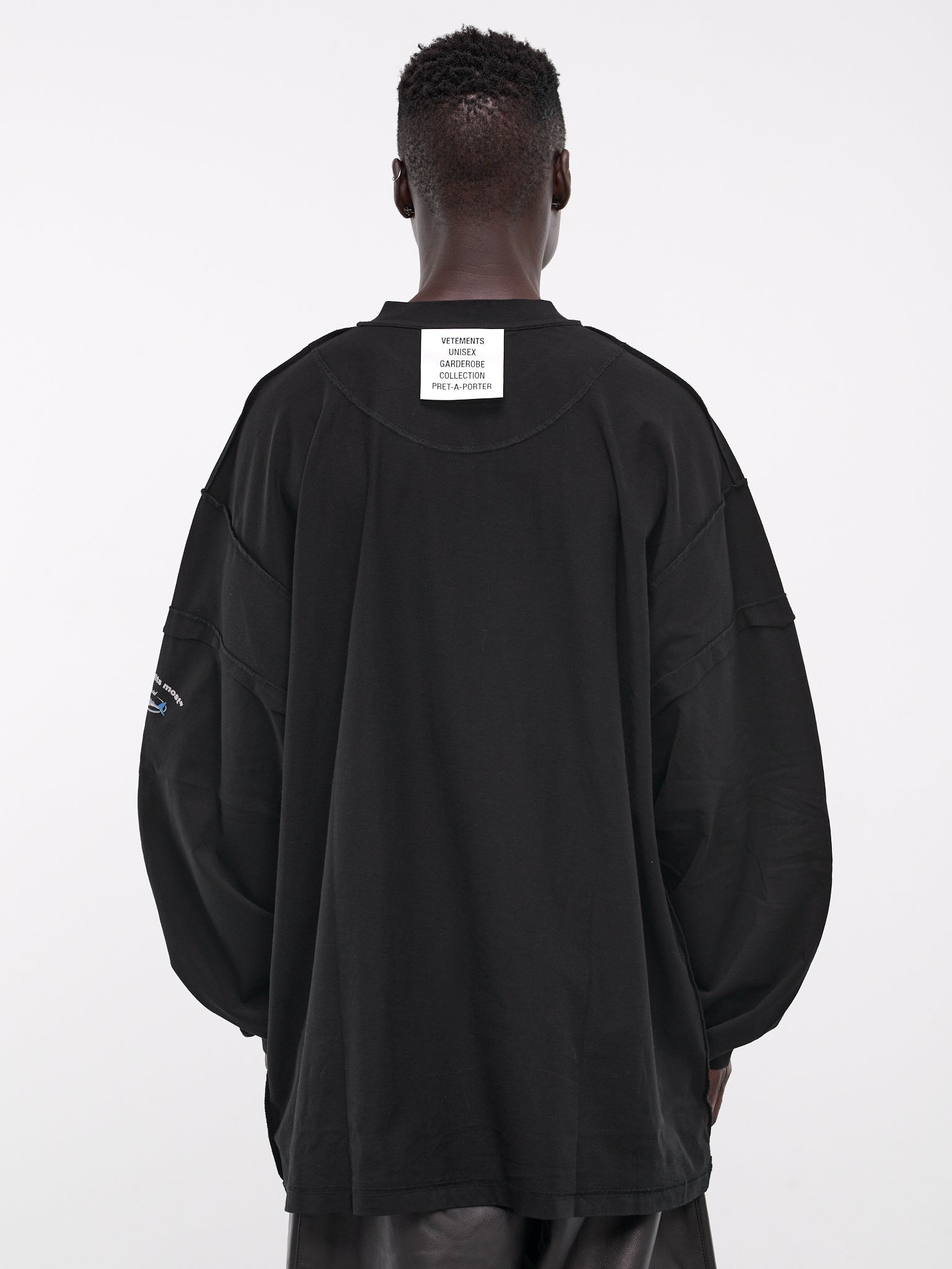VETEMENTS/インサイドアウト シャーク Tシャツ VETEMENTS | INSIDE OUT SHARK LONG SLEEVE TEE