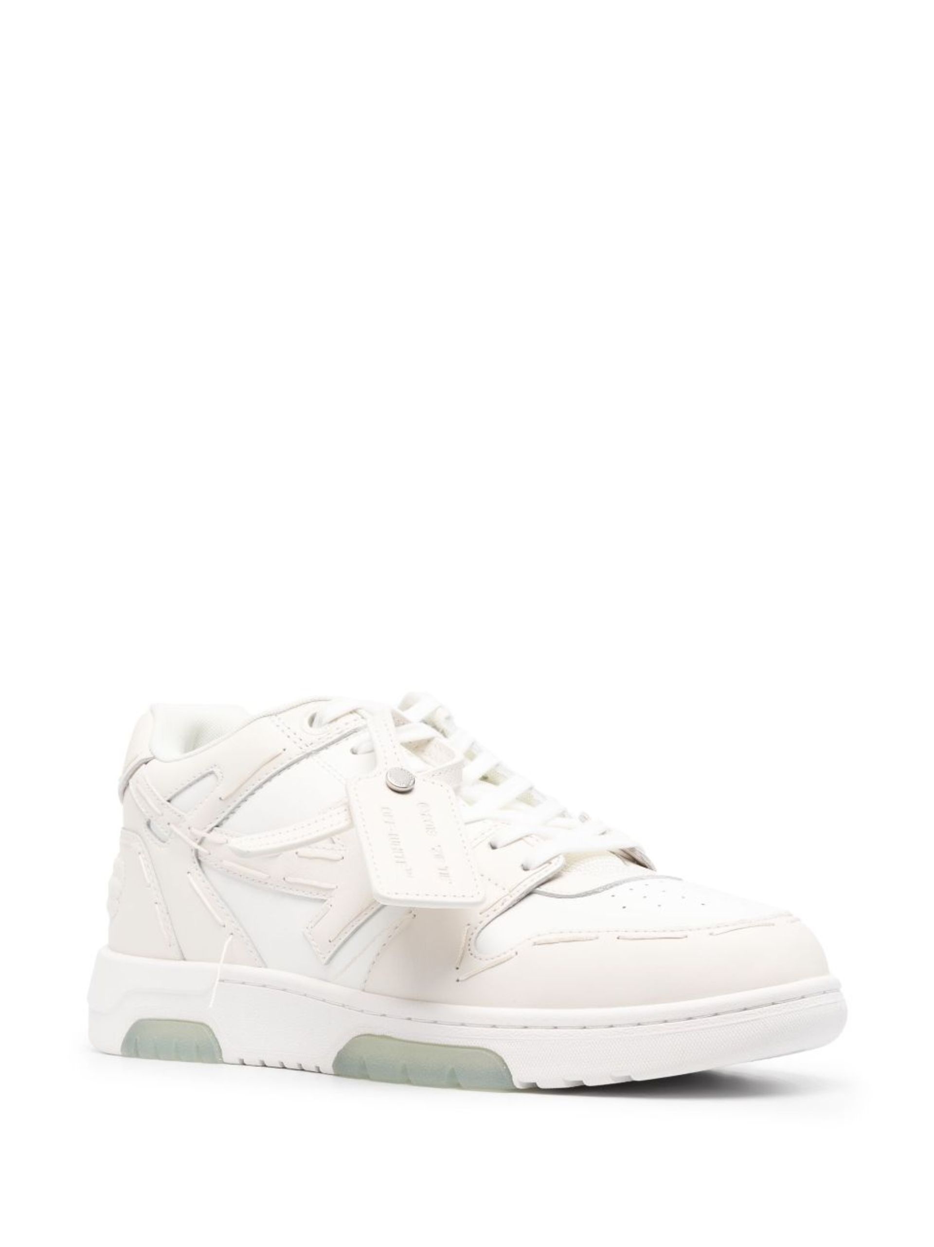 Off-White White Out Of Office Sartorial Stitching low-top sneakers ...