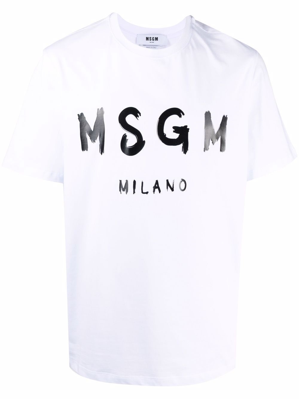 Cotton T-shirt with logo - 1